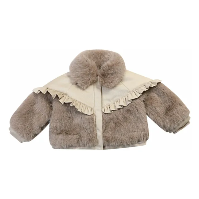 Doudoune Fourrée Elsbeth | Beige