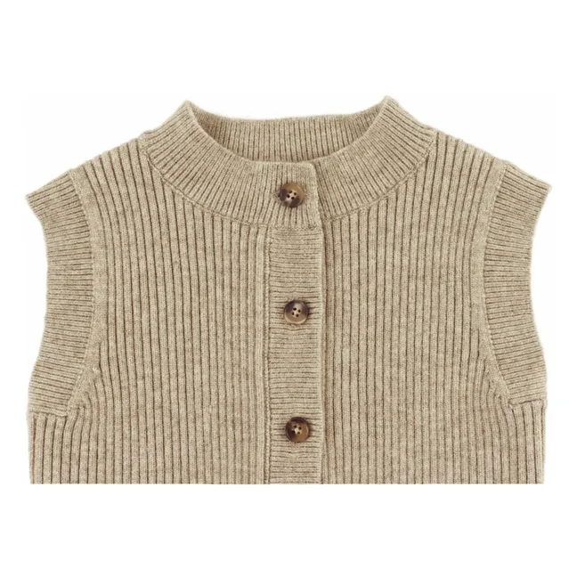 Gilet Sans Manches Tjitske | Taupe
