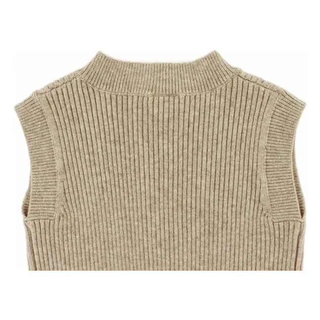 Gilet Sans Manches Tjitske | Taupe