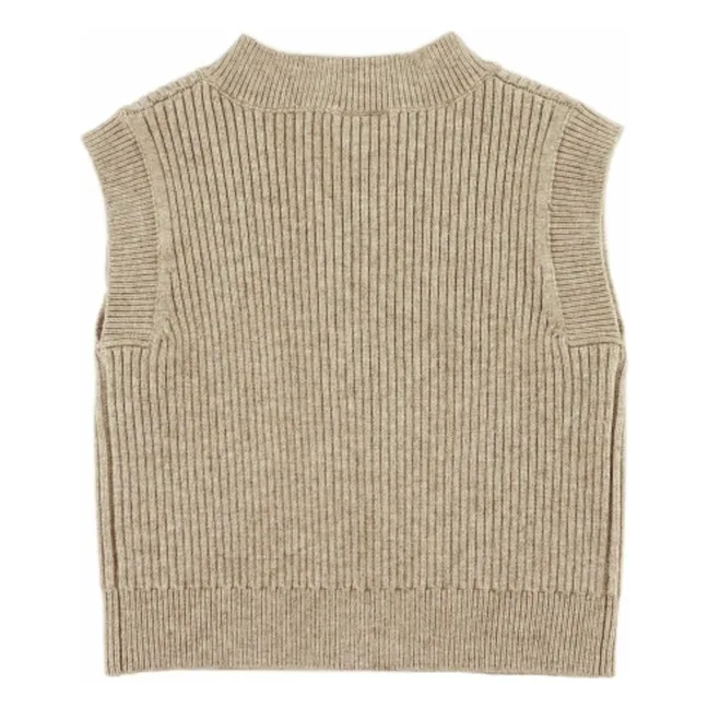 Gilet Sans Manches Tjitske | Taupe