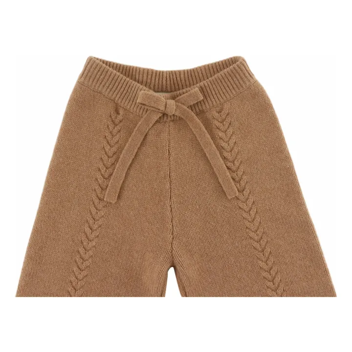 Pantalones de lana merina Sulien | Marrón- Imagen del producto n°3