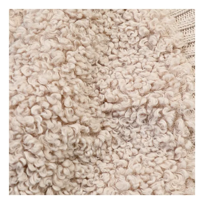 Cardigan Fourré Olaan | Taupe