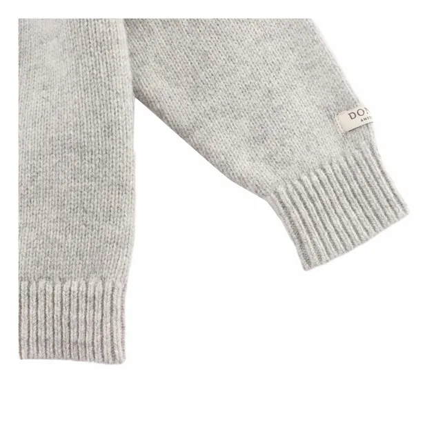 Pull Denn Lammy Laine Mérinos | Gris chiné