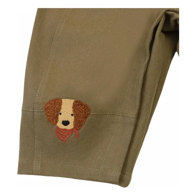 Salopette Lewes | Vert olive