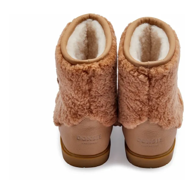 Bottes Fourrées Wadou Alpaga | Marron