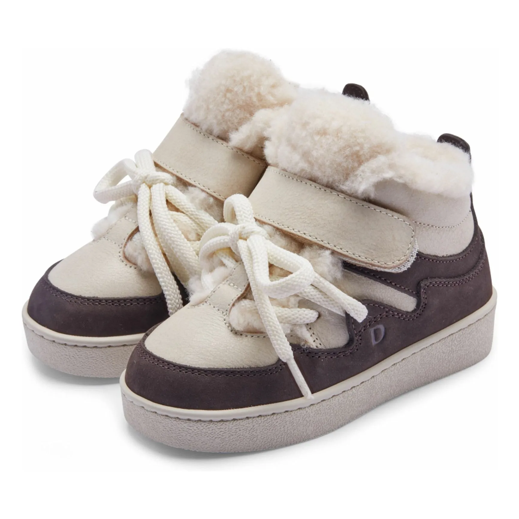 Donsje Ecru Sicco Filled Sneakers