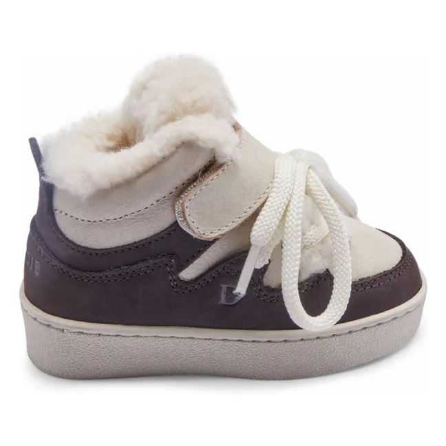 Baskets Fourrées Kicco | Ecru