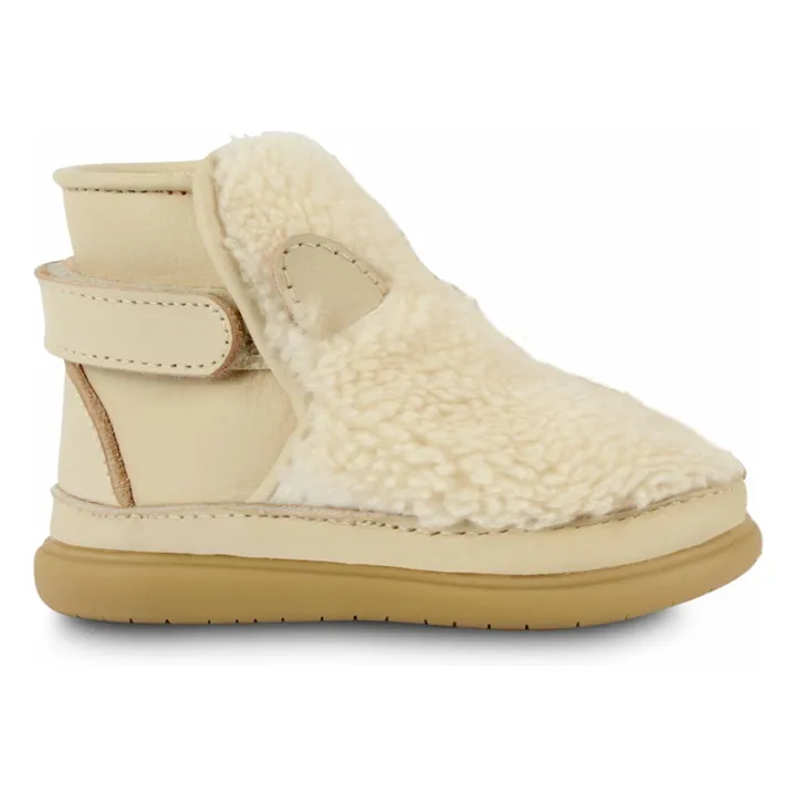 Botas Roumi Rellenas de Oso Polar | Crudo- Imagen del producto n°3