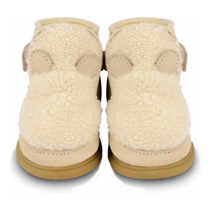 Botas Roumi Rellenas de Oso Polar | Crudo- Imagen del producto n°1