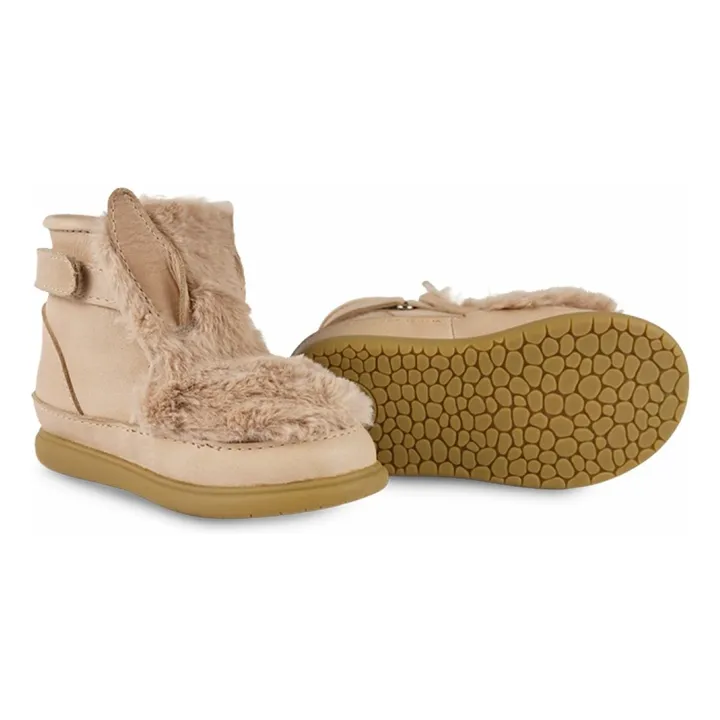 Botas Roumi Rellenas de Conejo | Beige- Imagen del producto n°5