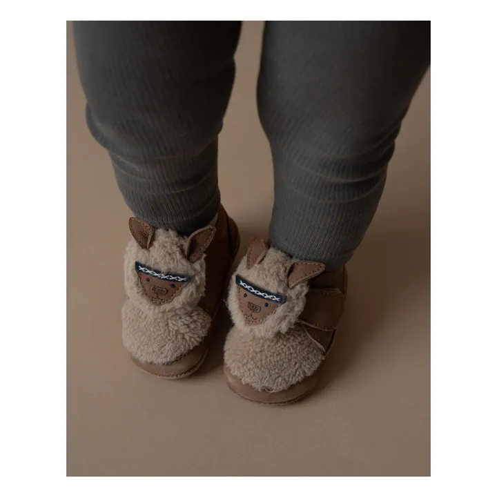 Zapatillas Matijn Rellenas de Alpaca | Marrón- Imagen del producto n°1