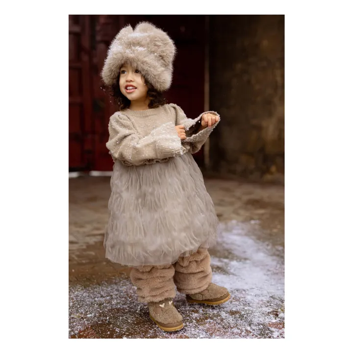 Robe Paulien | Beige- Image produit n°1