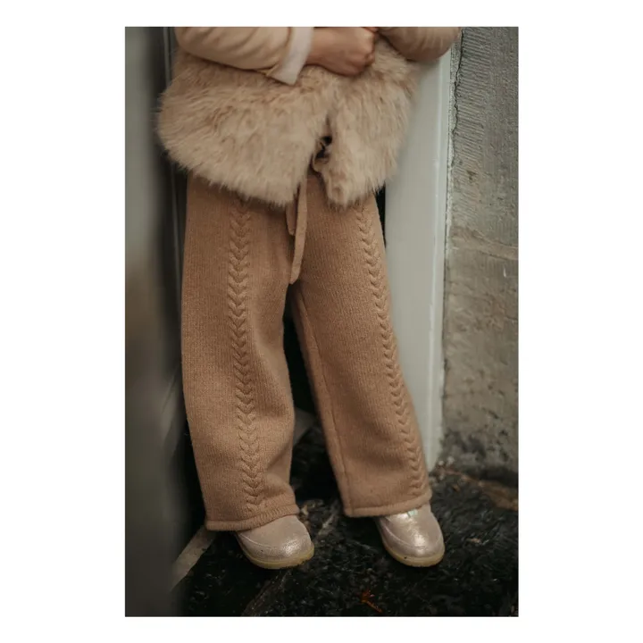 Pantalones de lana merina Sulien | Marrón- Imagen del producto n°1