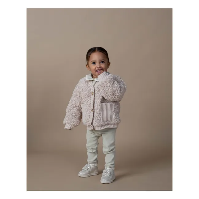 Cardigan Fourré Olaan | Taupe