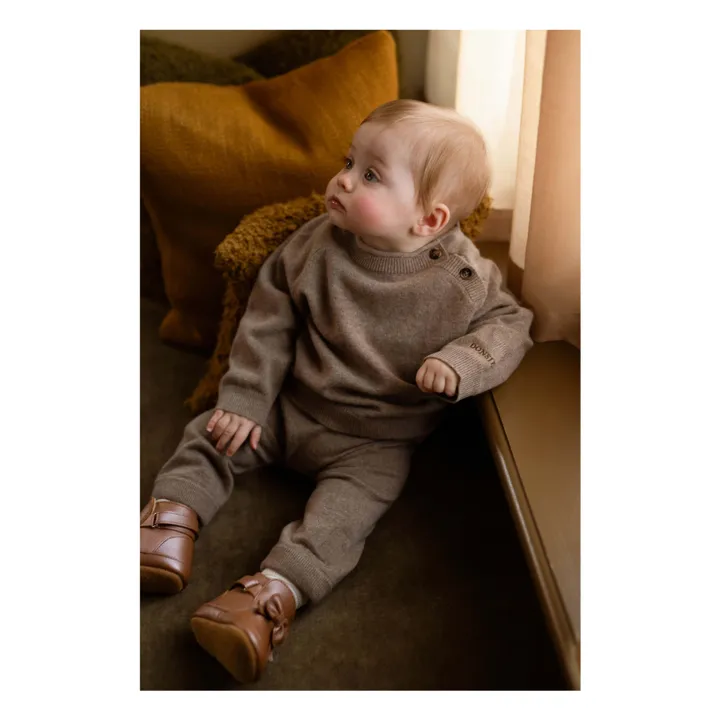 Jersey de cachemira Collyns | Marrón- Imagen del producto n°1