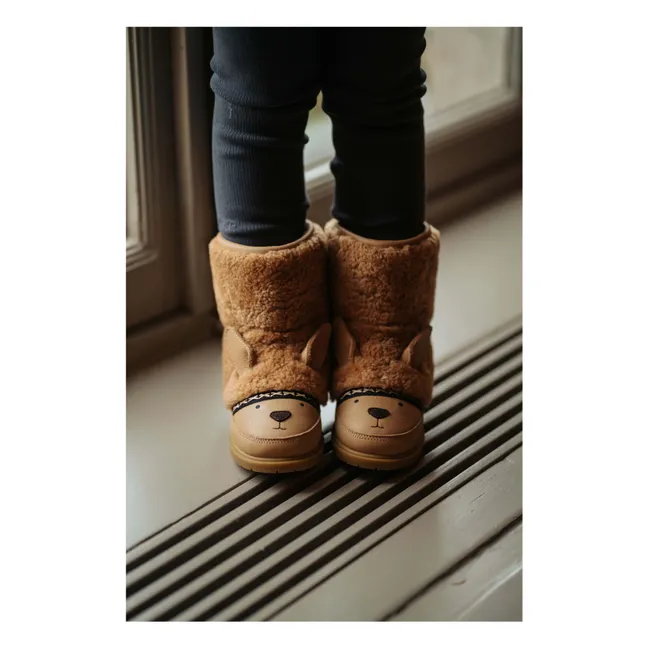 Bottes Fourrées Wadou Alpaga | Marron