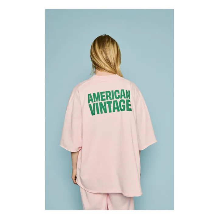 T-shirt Ample Afoma - Capsule 20 ans | Rose poudré- Image produit n°3