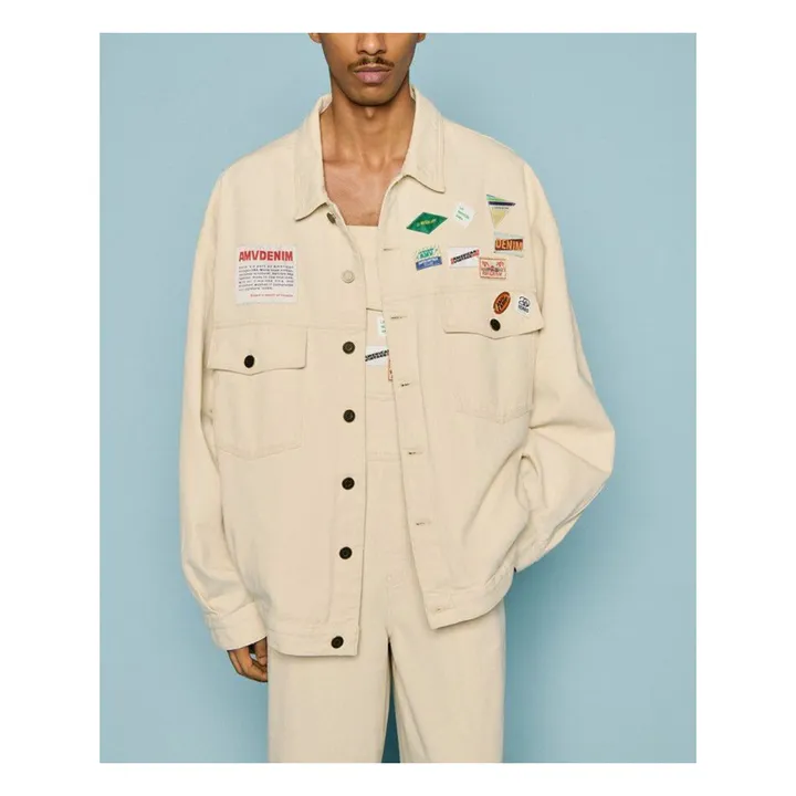 Veste Ample Snopdog - Capsule 20 ans | Ecru- Image produit n°4