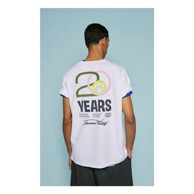 T-shirt Fizvalley - Capsule 20 ans | Blanc