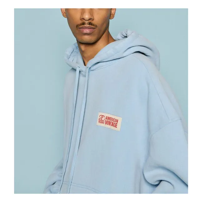 Sweat Capuche Plizzy - Capsule 20 ans | Bleu Clair