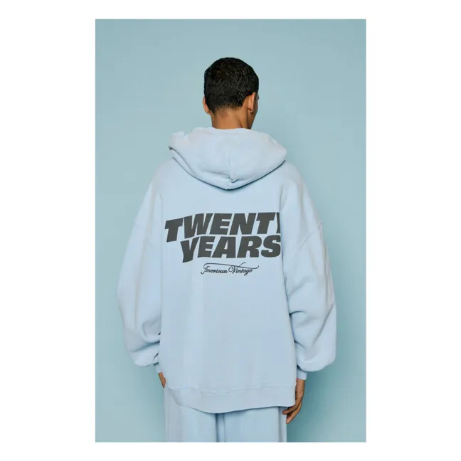 Sweat Capuche Plizzy - Capsule 20 ans | Bleu Clair