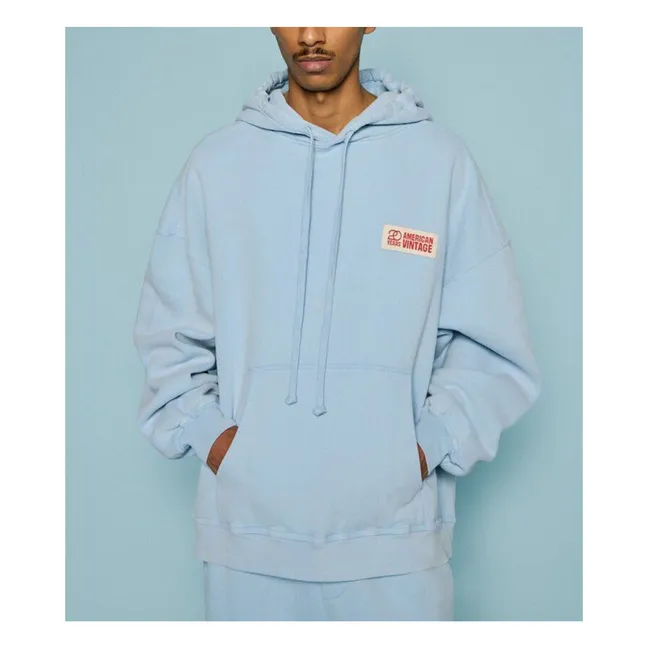 Sweat Capuche Plizzy - Capsule 20 ans | Bleu Clair