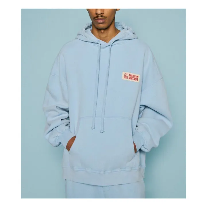 Sweat Capuche Plizzy - Capsule 20 ans | Bleu Clair- Image produit n°0