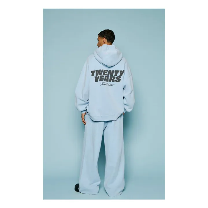 Sweat Capuche Plizzy - Capsule 20 ans | Bleu Clair- Image produit n°2