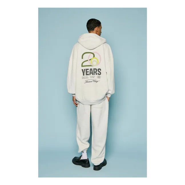 Sweat Zippé Baptown - Capsule 20 ans | Gris chiné