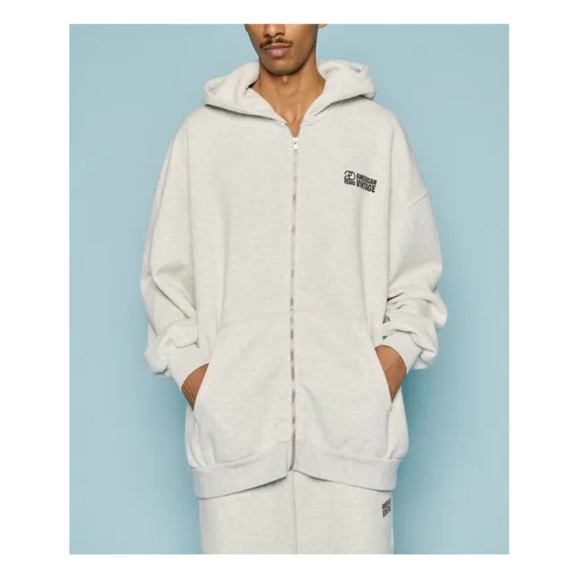 Sweat Zippé Baptown - Capsule 20 ans | Gris chiné