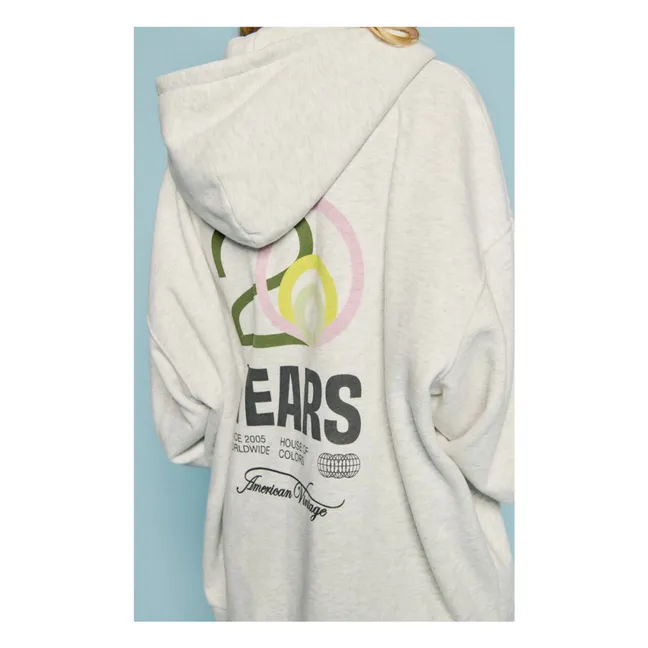 Sweat Zippé Baptown - Capsule 20 ans | Gris chiné