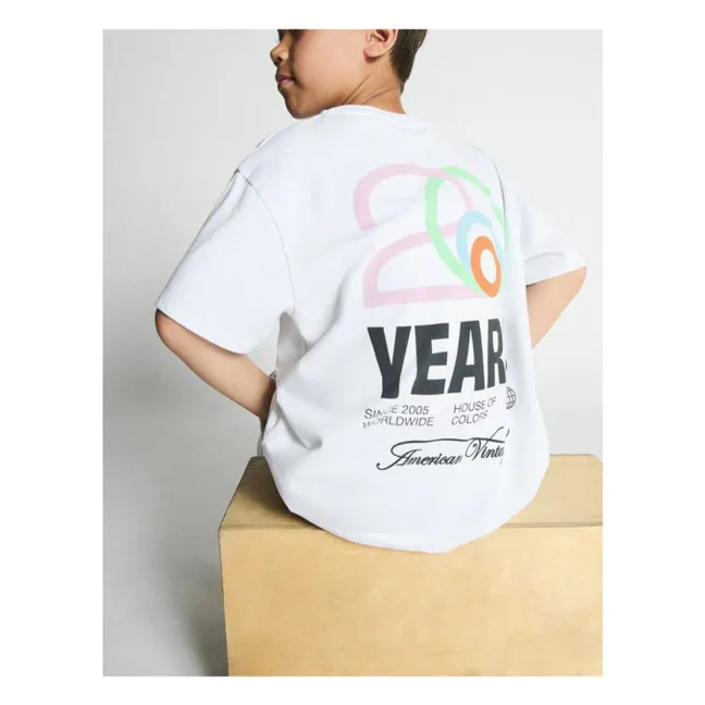 T-shirt Fizvalley - Capsule 20 ans | Blanc