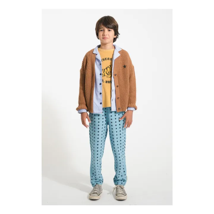 Cardigan Band & Crew Only Laine | Marron- Image produit n°1