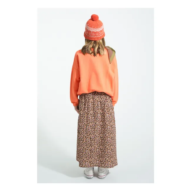 Sweat Music Coton Bio | Orange fluo