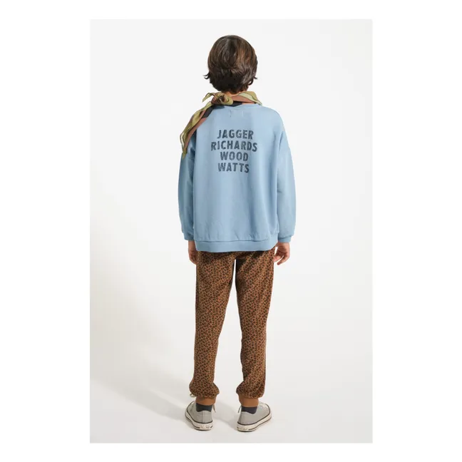 Sweat Rock Stars Coton Bio | Bleu