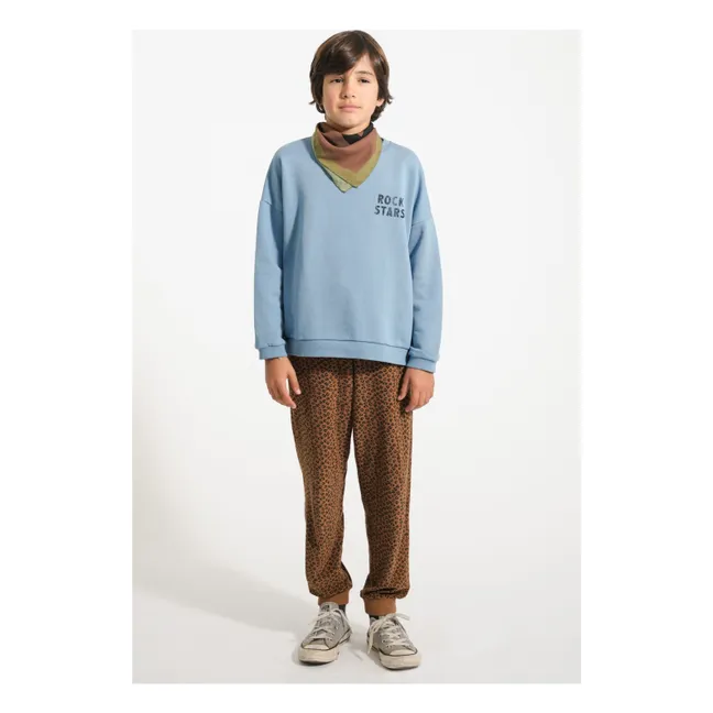 Sweat Rock Stars Coton Bio | Bleu