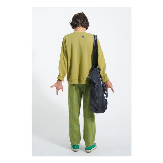 Sweat Tigre Coton Bio | Olive