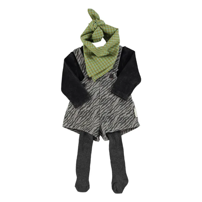 Body Rock&amp;Roll Frottee Bio-Baumwolle | Schwarz
