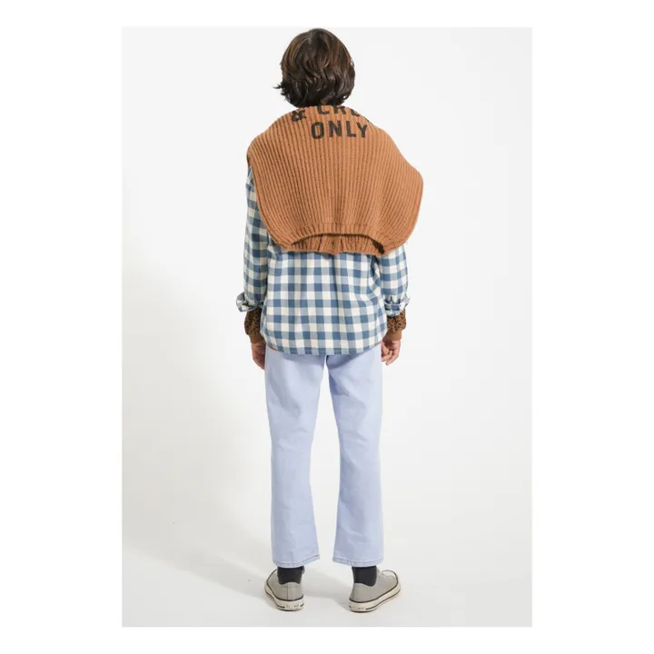 Jean Droit Elastiqué | Bleu Clair- Image produit n°6