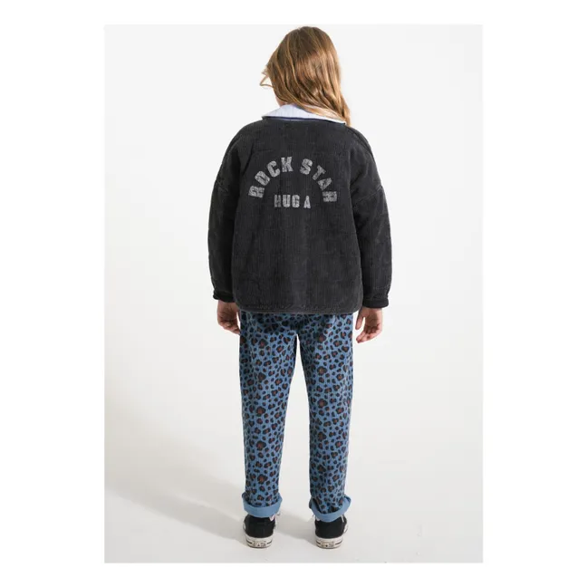 Blouse en Jean Col Claudine | Bleu Clair
