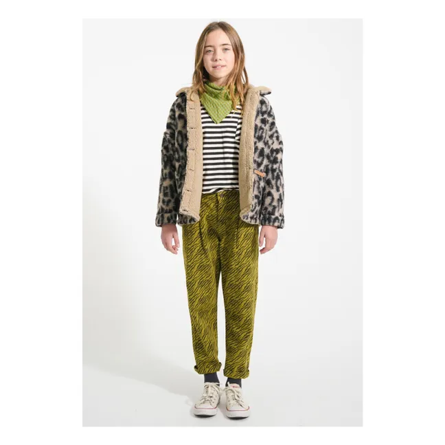 Pantalon Zébré | Olive
