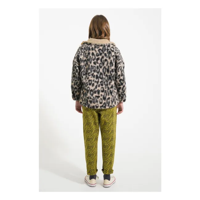 Pantalon Zébré | Olive