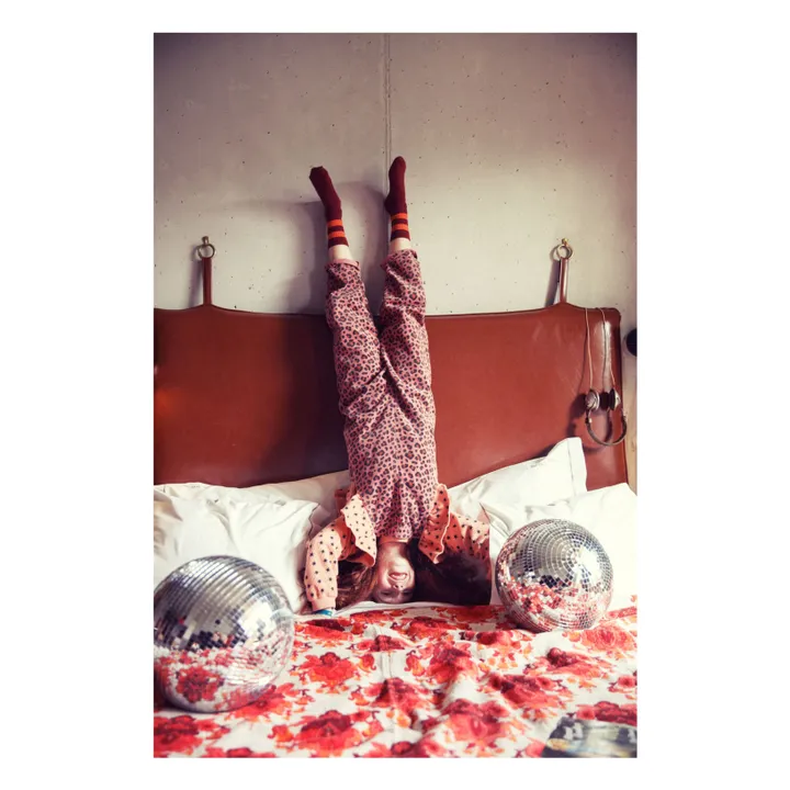 Chaussettes Bandes | Bordeaux- Image produit n°4