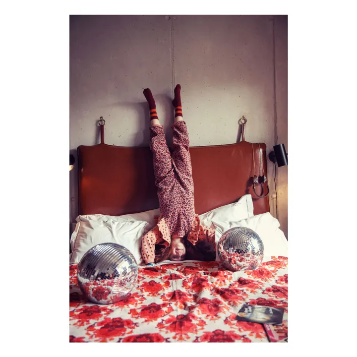 Chaussettes Bandes | Bordeaux- Image produit n°3