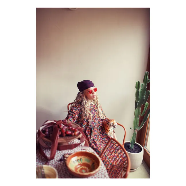Eclairs Scarf | Aubergine