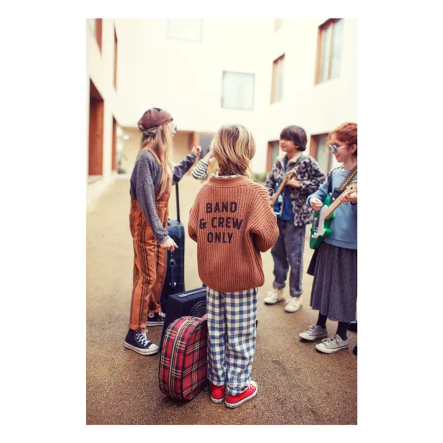 Cardigan Band & Crew Only Laine | Marron