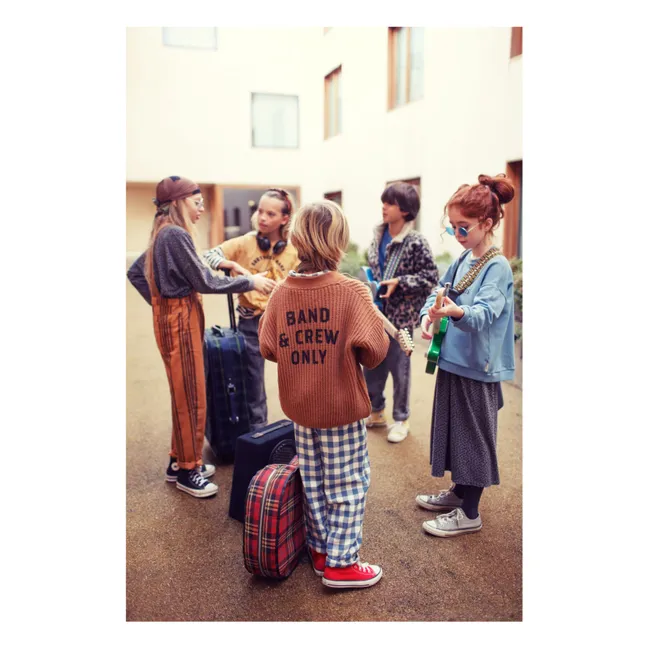 Cardigan Band & Crew Only Laine | Marron