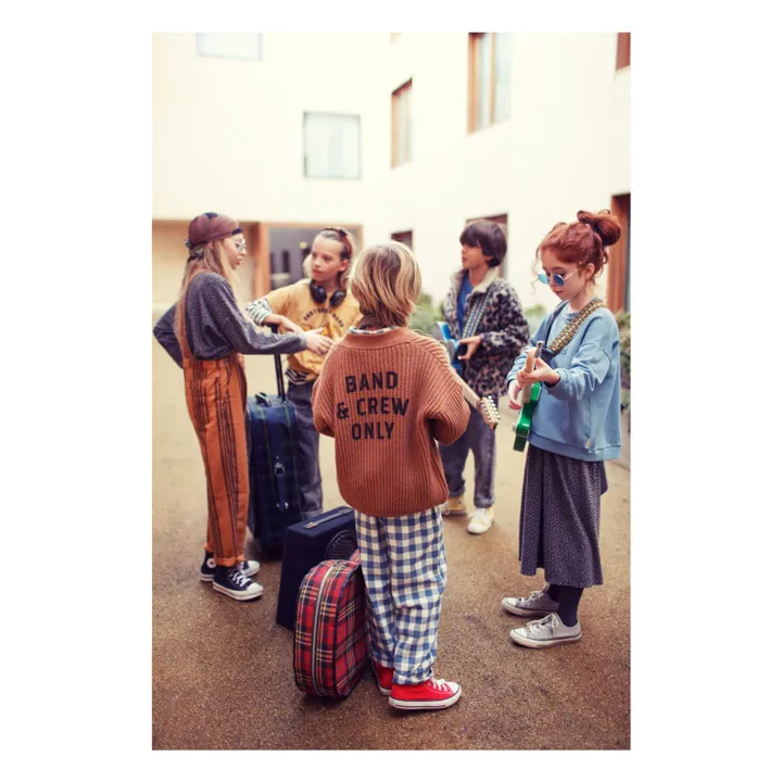 Cardigan Band & Crew Only Laine | Marron- Image produit n°9