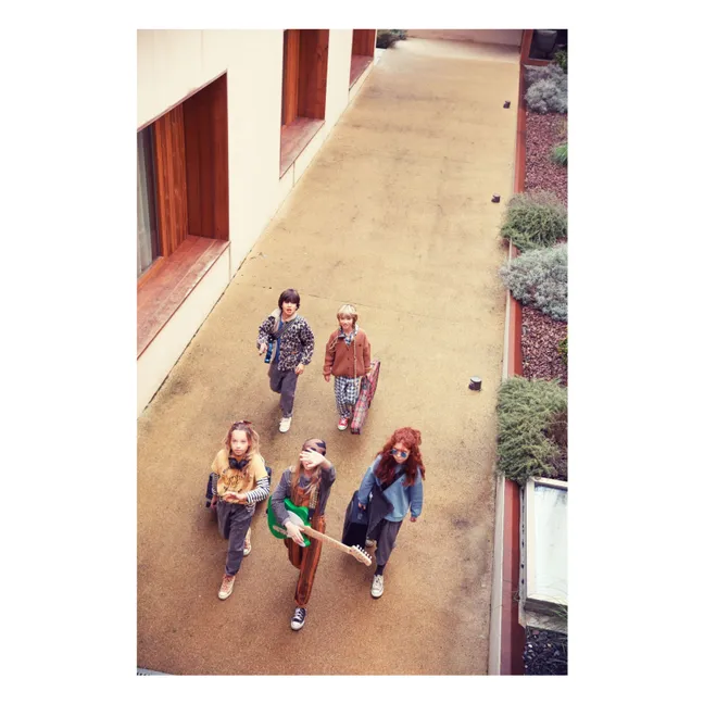 Veste Léopard Laine | Brun