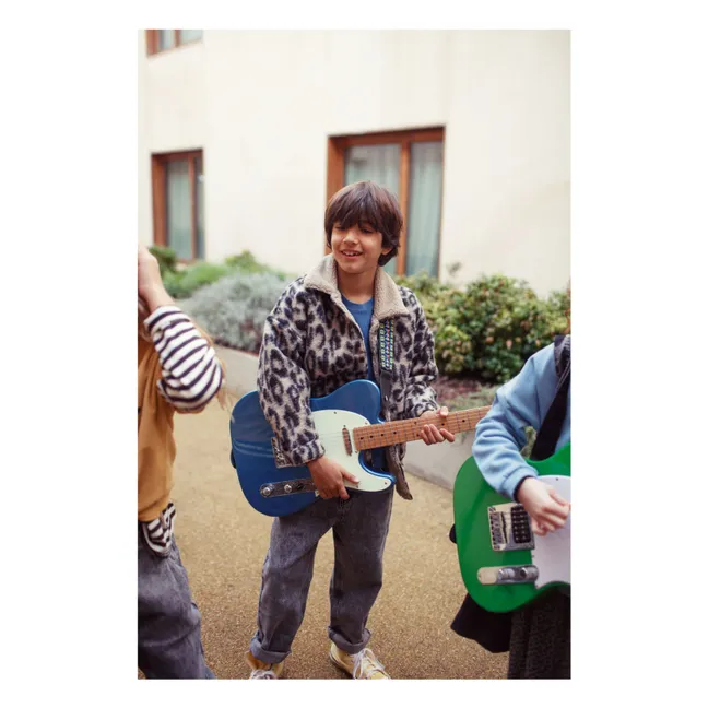 Veste Léopard Laine | Brun